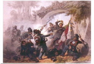 An episode from the Battle of Novara