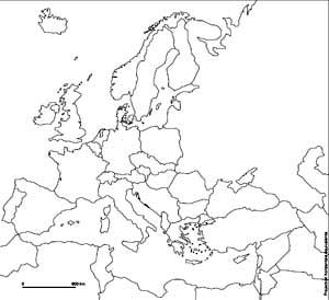 Les frontières intérieures de l'Europe 1945-1949