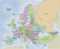 Fronteras externas e internas de Europa