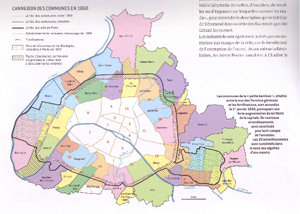 Annexion des communes périphériques en 1860