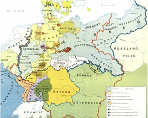 Germany about 1815